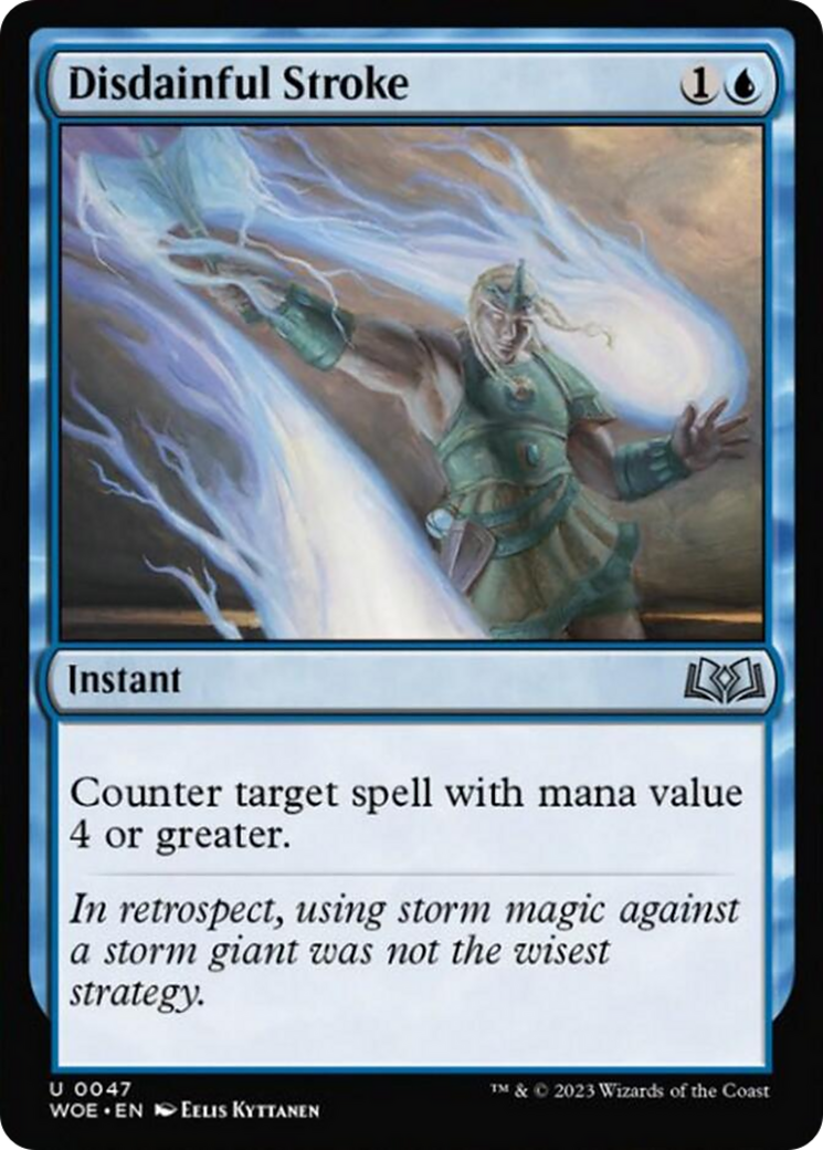 Disdainful Stroke [Wilds of Eldraine] | Good Games Morley