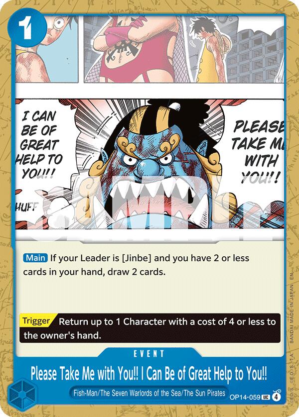 Please Take Me with You!! I Can Be of Great Help to You!! [The Azure Sea's Seven] | Good Games Morley