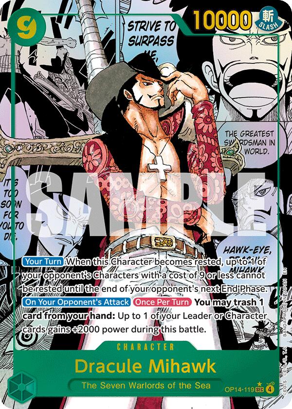 Dracule Mihawk (Manga) [The Azure Sea's Seven] | Good Games Morley