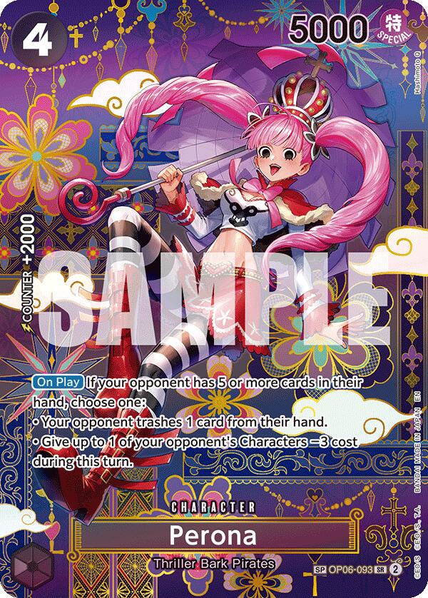 Perona (OP06-093) (SP) [The Azure Sea's Seven] | Good Games Morley