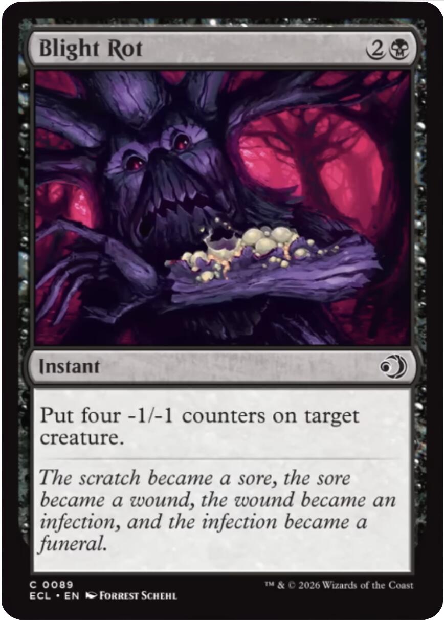 Blight Rot [Lorwyn Eclipsed] | Good Games Morley