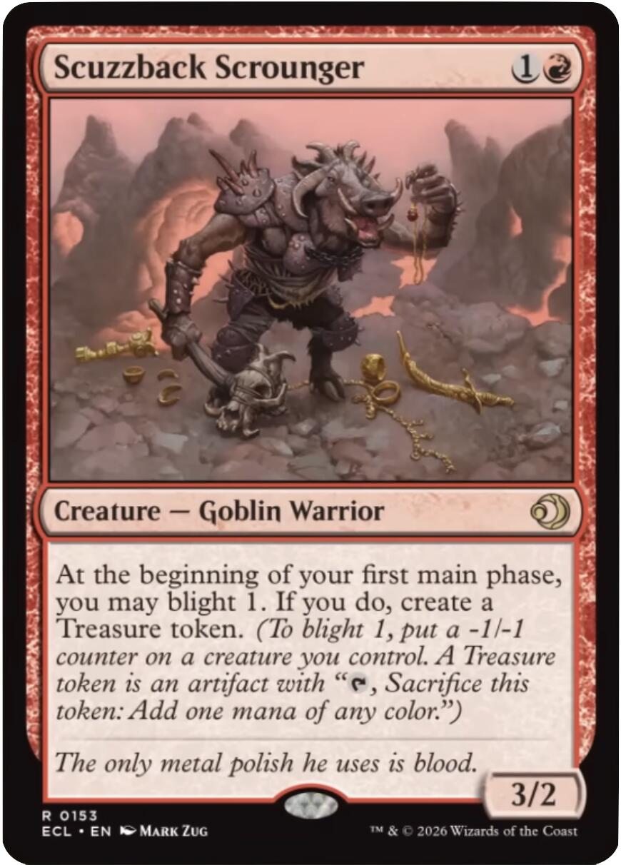 Scuzzback Scrounger [Lorwyn Eclipsed] | Good Games Morley