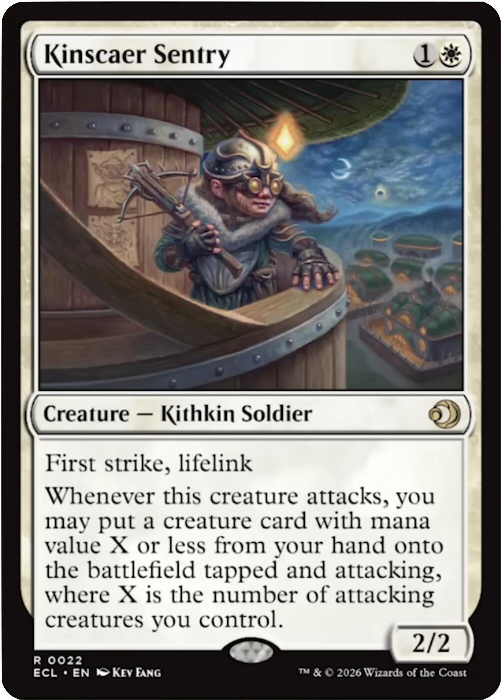 Kinscaer Sentry [Lorwyn Eclipsed] | Good Games Morley