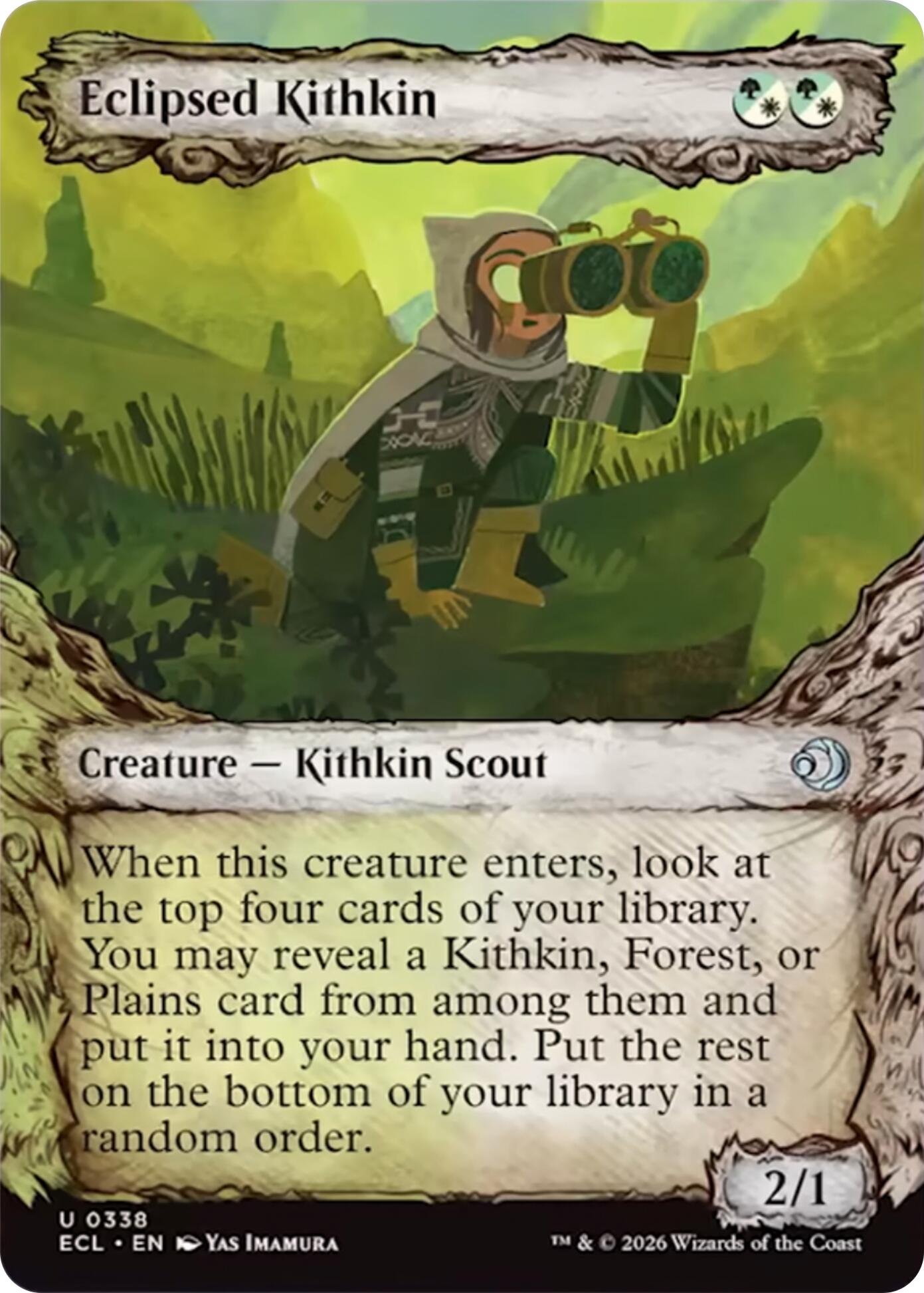 Eclipsed Kithkin (Showcase) [Lorwyn Eclipsed] | Good Games Morley
