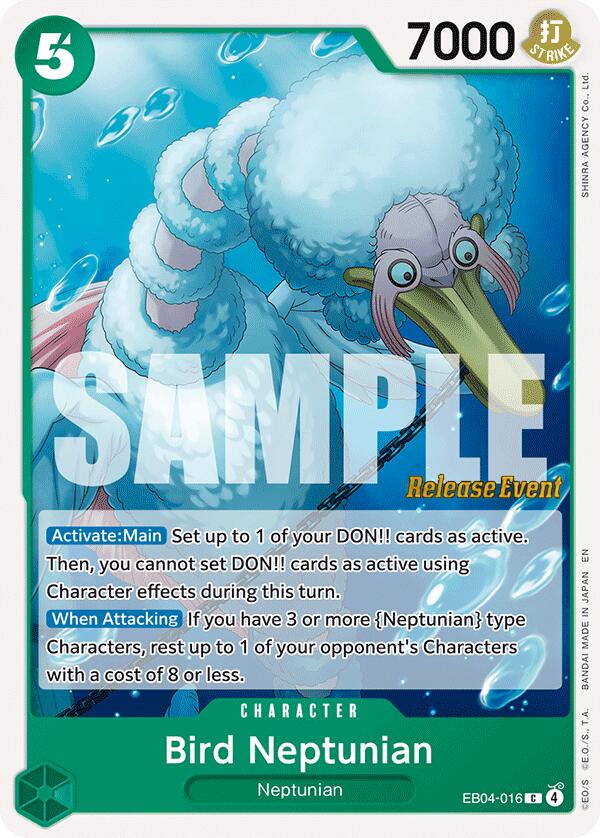 Bird Neptunian [The Azure Sea's Seven Release Event Cards] | Good Games Morley