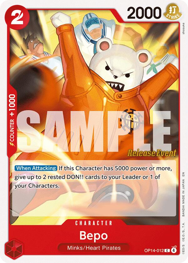 Bepo [The Azure Sea's Seven Release Event Cards] | Good Games Morley