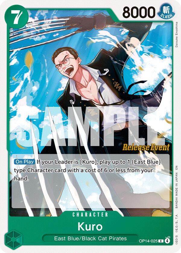 Kuro [The Azure Sea's Seven Release Event Cards] | Good Games Morley