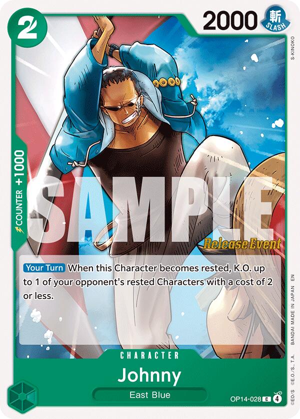 Johnny [The Azure Sea's Seven Release Event Cards] | Good Games Morley
