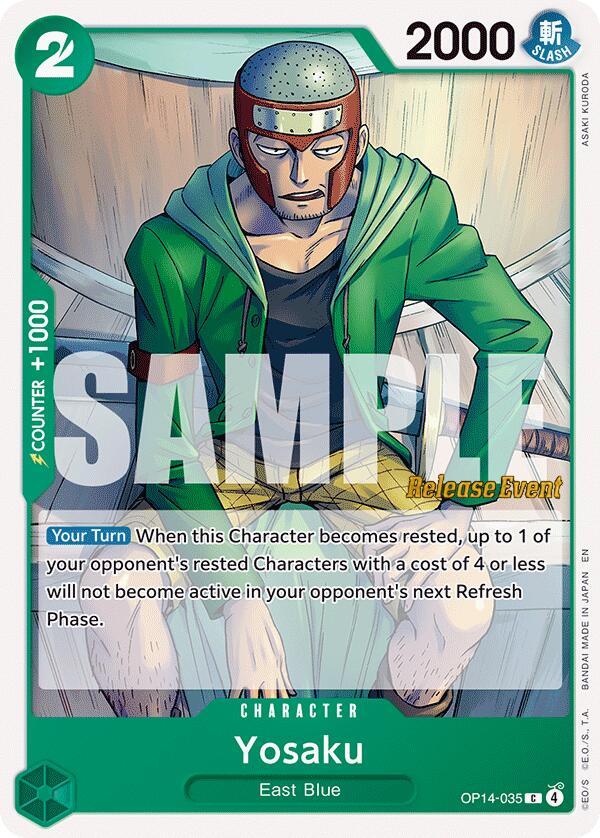 Yosaku [The Azure Sea's Seven Release Event Cards] | Good Games Morley