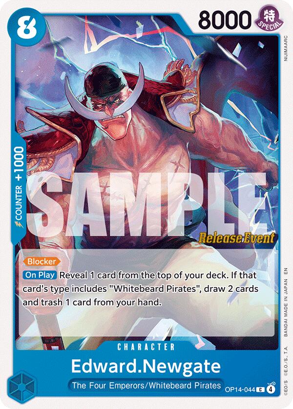 Edward.Newgate [The Azure Sea's Seven Release Event Cards] | Good Games Morley