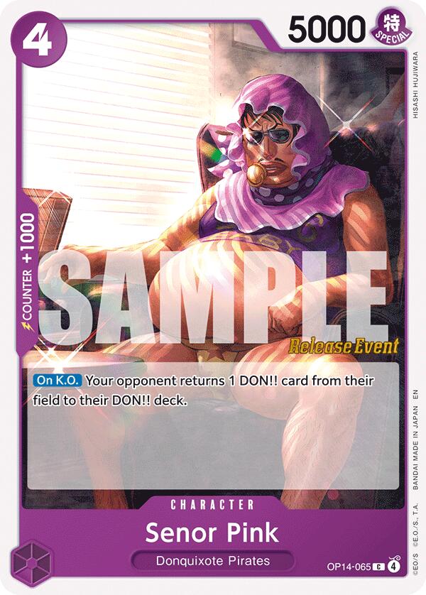 Senor Pink [The Azure Sea's Seven Release Event Cards] | Good Games Morley