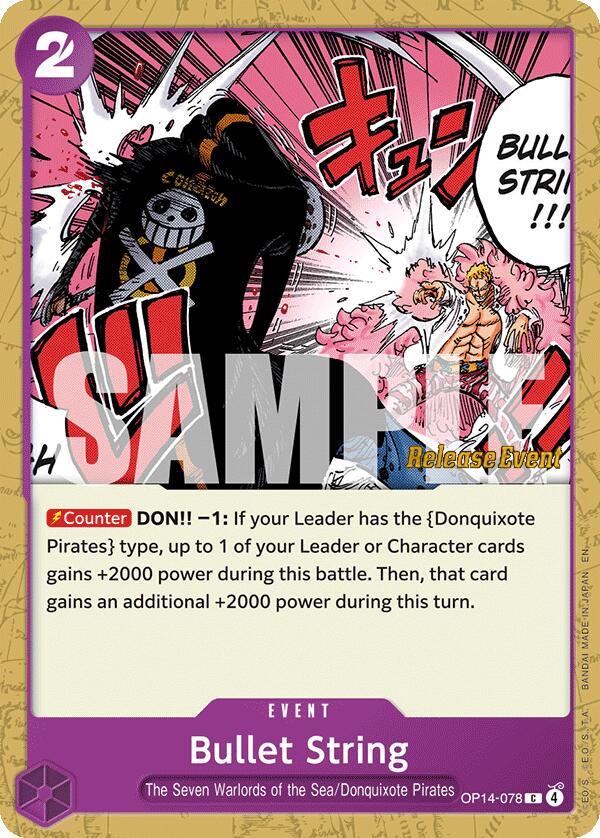 Bullet String [The Azure Sea's Seven Release Event Cards] | Good Games Morley
