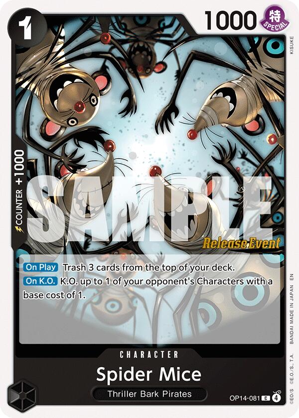 Spider Mice [The Azure Sea's Seven Release Event Cards] | Good Games Morley