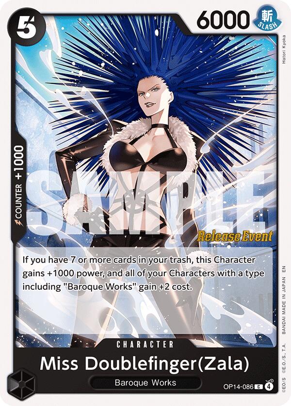 Miss Doublefinger(Zala) [The Azure Sea's Seven Release Event Cards] | Good Games Morley
