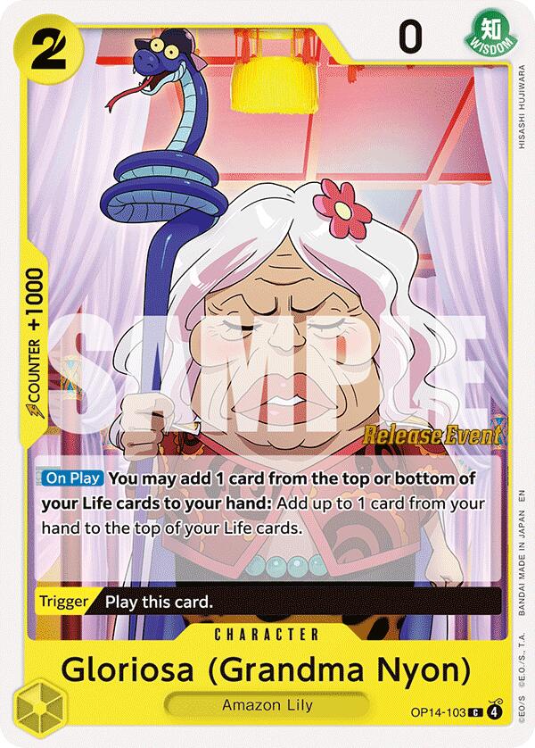 Gloriosa (Grandma Nyon) [The Azure Sea's Seven Release Event Cards] | Good Games Morley
