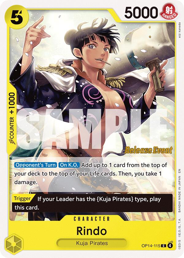 Rindo [The Azure Sea's Seven Release Event Cards] | Good Games Morley