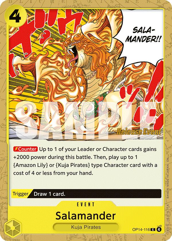 Salamander [The Azure Sea's Seven Release Event Cards] | Good Games Morley