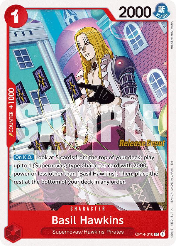 Basil Hawkins [The Azure Sea's Seven Release Event Cards] | Good Games Morley