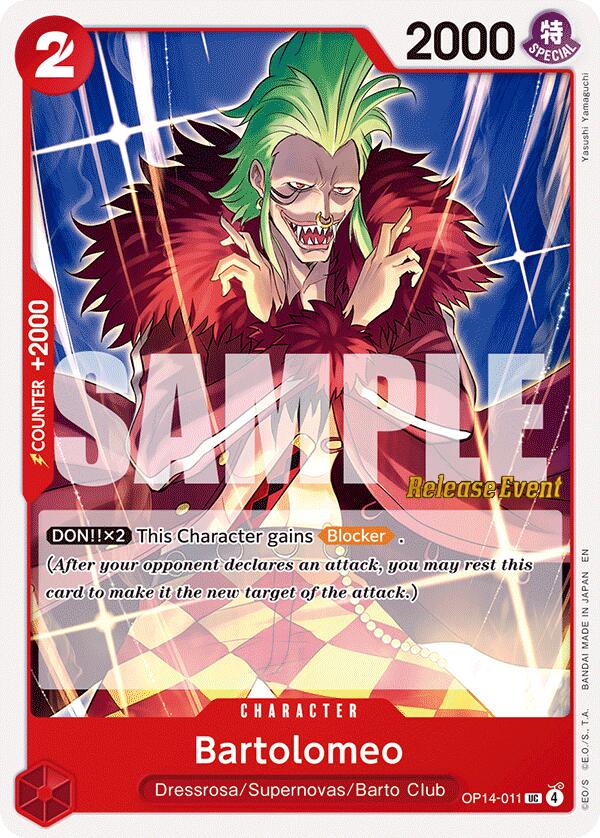 Bartolomeo [The Azure Sea's Seven Release Event Cards] | Good Games Morley