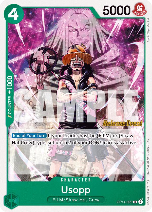 Usopp [The Azure Sea's Seven Release Event Cards] | Good Games Morley
