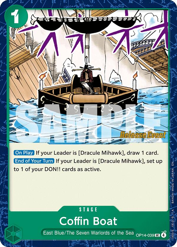 Coffin Boat [The Azure Sea's Seven Release Event Cards] | Good Games Morley