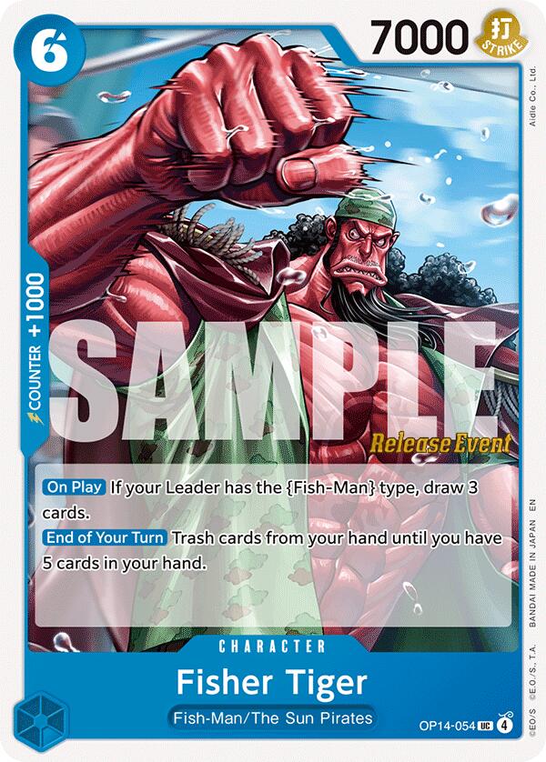 Fisher Tiger [The Azure Sea's Seven Release Event Cards] | Good Games Morley