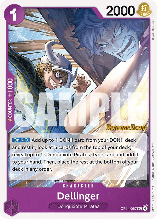 Dellinger [The Azure Sea's Seven Release Event Cards] | Good Games Morley