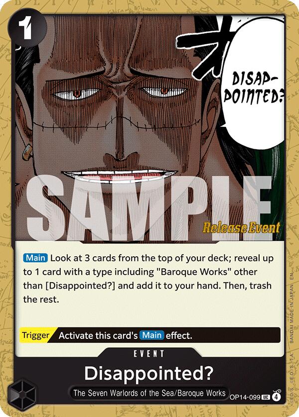 Disappointed? [The Azure Sea's Seven Release Event Cards] | Good Games Morley