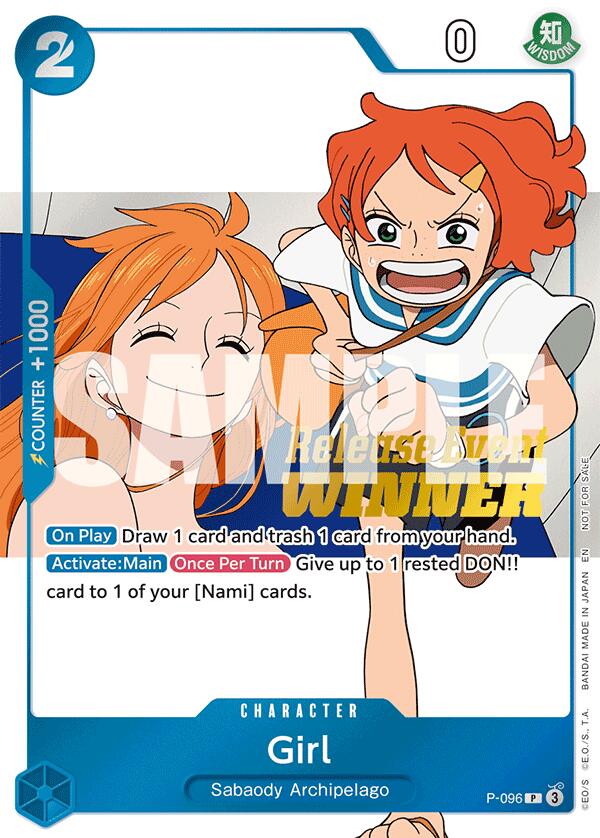 Girl (OP14 Release Event Winner) [One Piece Promotion Cards] | Good Games Morley
