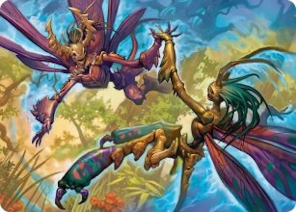 Illusion Spinners Art Card [Lorwyn Eclipsed Art Series] | Good Games Morley