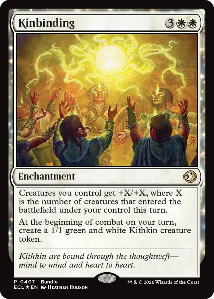 Kinbinding (Bundle) [Lorwyn Eclipsed Promos] | Good Games Morley