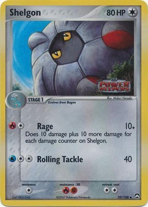 Shelgon (39/108) (Stamped) [EX: Power Keepers] | Good Games Morley