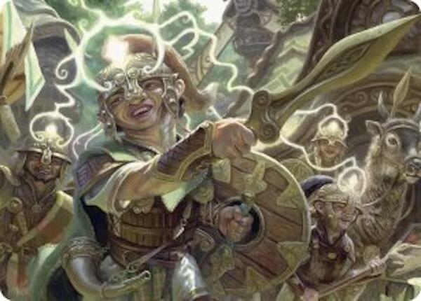 Thoughtweft Lieutenant Art Card [Lorwyn Eclipsed Art Series] | Good Games Morley