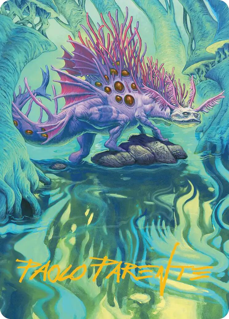 Wistfulness Art Card (Gold-Stamped Signature) [Lorwyn Eclipsed Art Series] | Good Games Morley