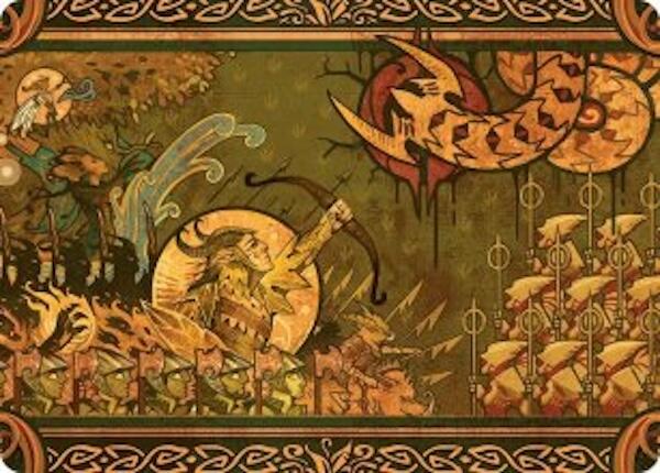 Chronicle of Victory Art Card [Lorwyn Eclipsed Art Series] | Good Games Morley