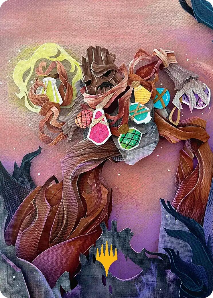 Painter's Servant Art Card (Gold-Stamped Planeswalker Symbol) [Lorwyn Eclipsed Art Series] | Good Games Morley