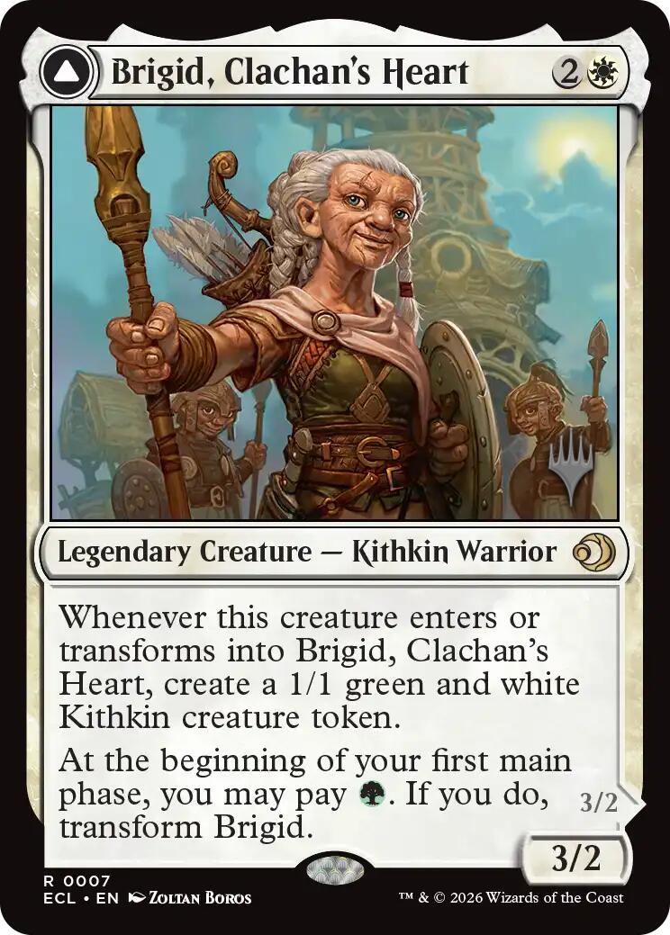 Brigid, Clachan's Heart [Lorwyn Eclipsed Promos] | Good Games Morley
