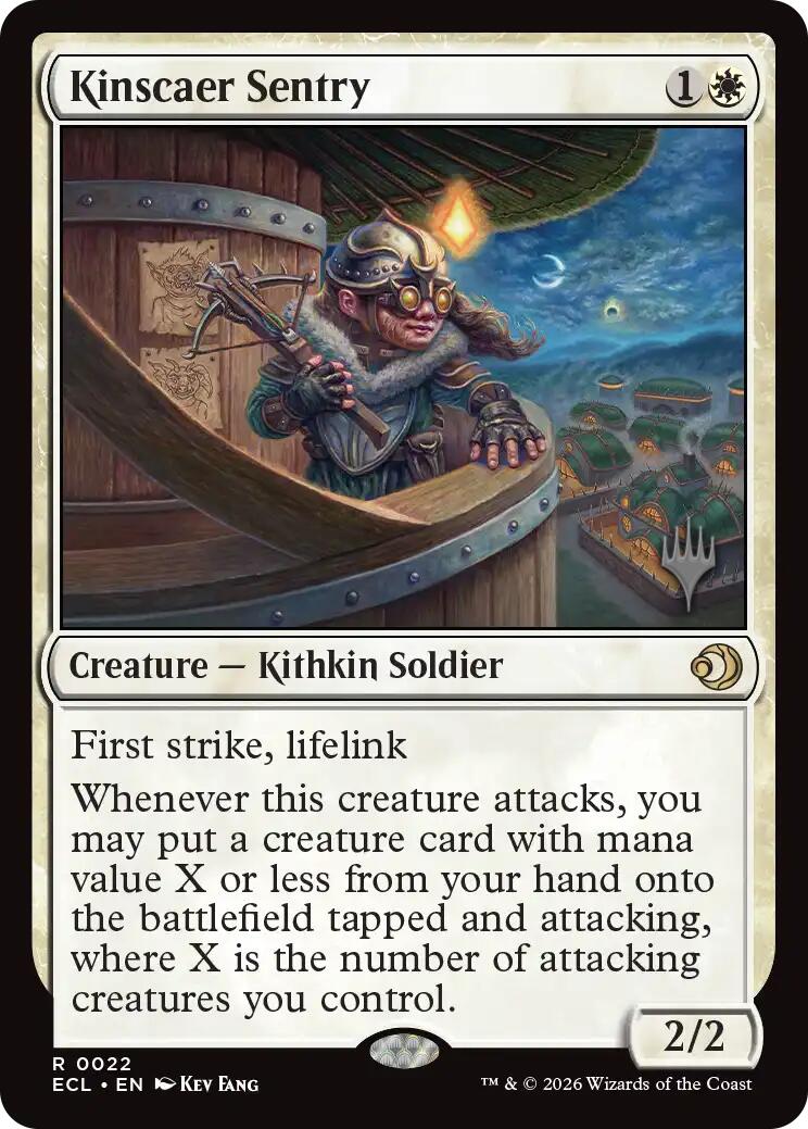 Kinscaer Sentry [Lorwyn Eclipsed Promos] | Good Games Morley
