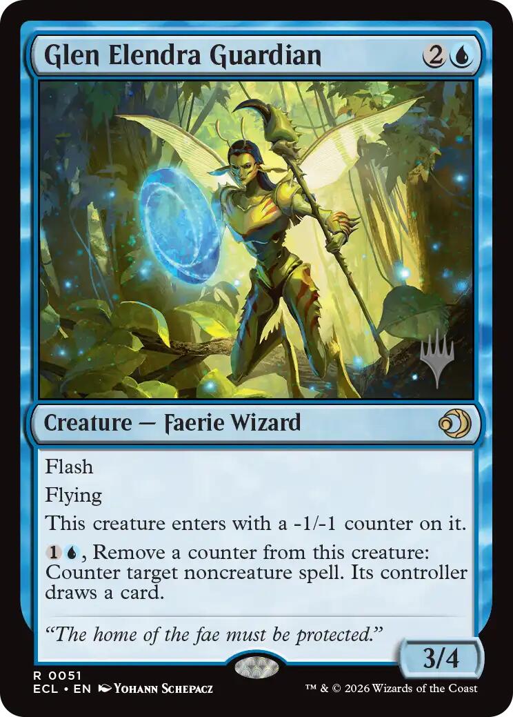 Glen Elendra Guardian [Lorwyn Eclipsed Promos] | Good Games Morley