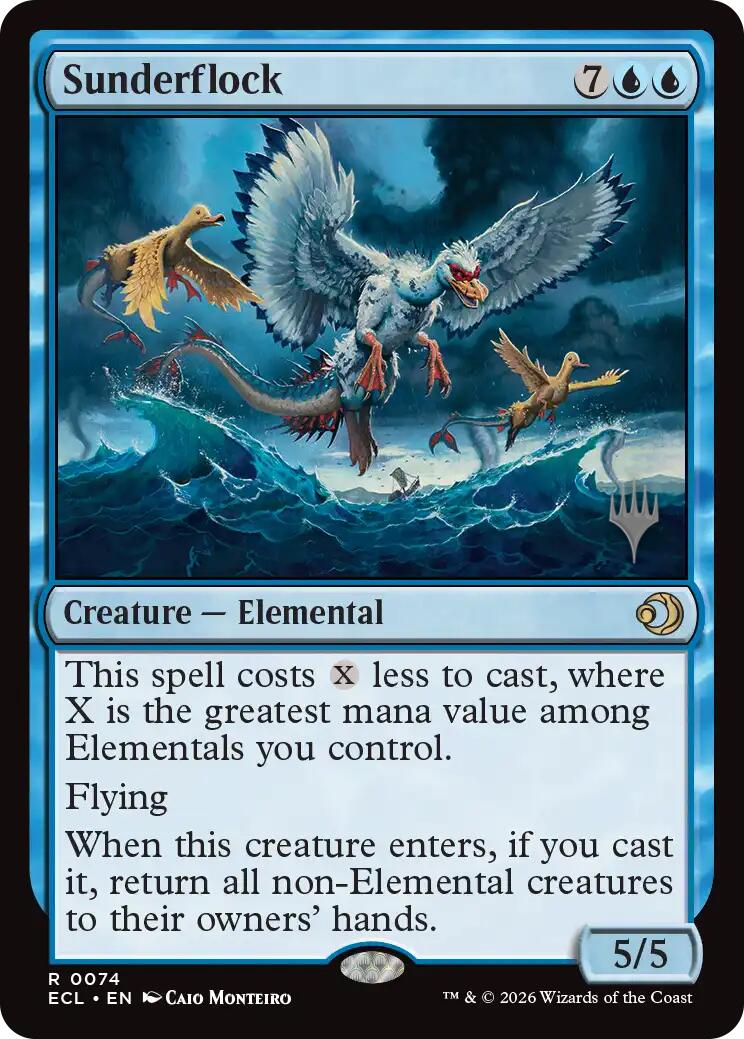 Sunderflock [Lorwyn Eclipsed Promos] | Good Games Morley
