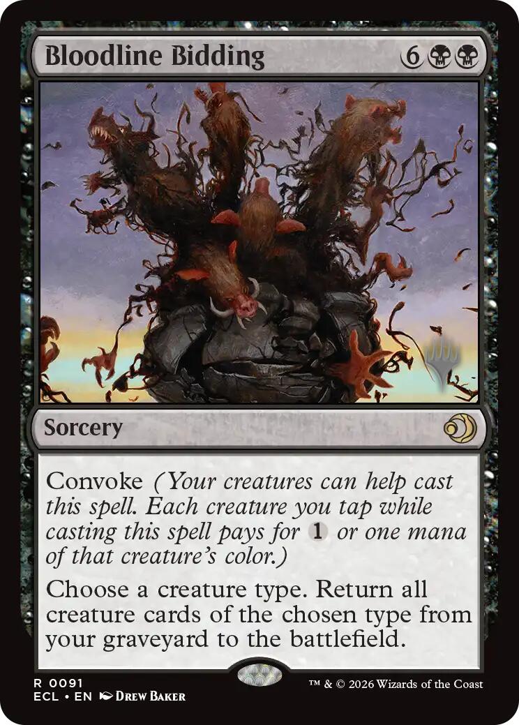 Bloodline Bidding [Lorwyn Eclipsed Promos] | Good Games Morley