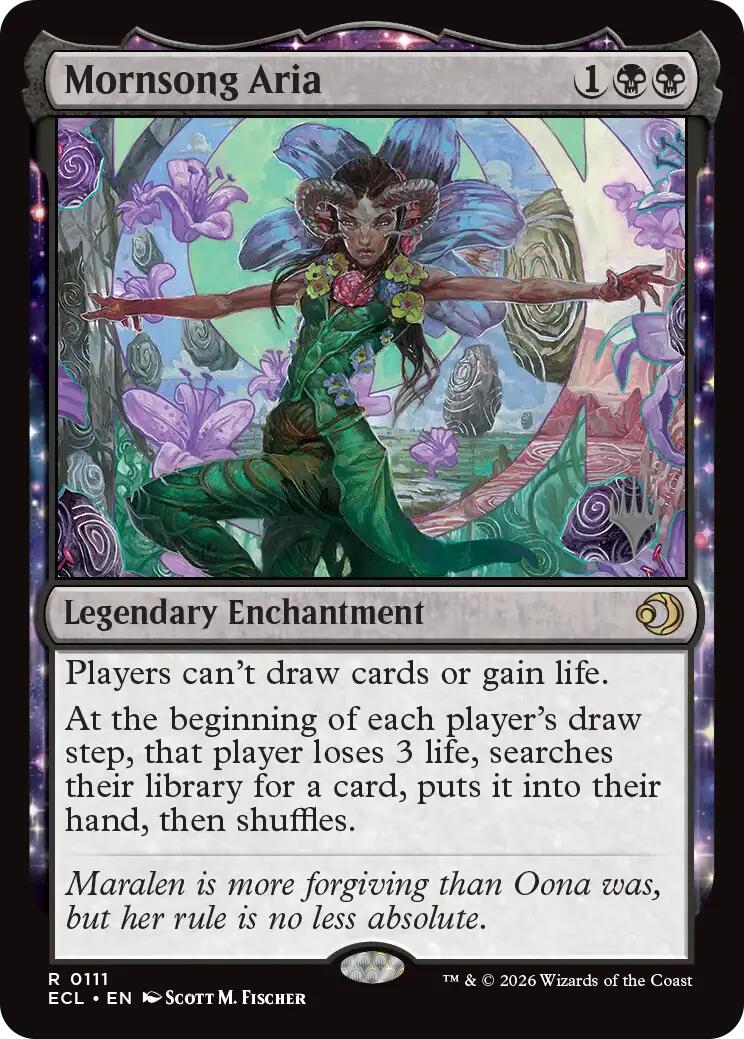 Mornsong Aria [Lorwyn Eclipsed Promos] | Good Games Morley