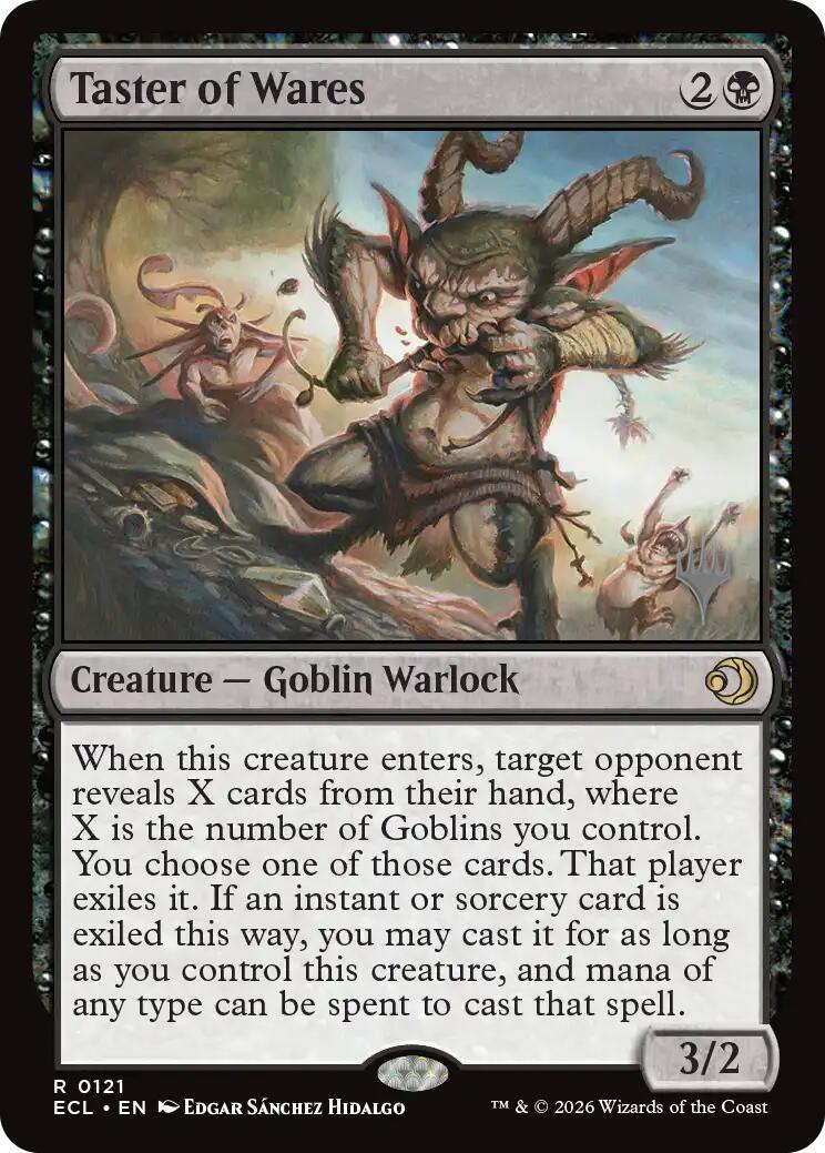 Taster of Wares [Lorwyn Eclipsed Promos] | Good Games Morley