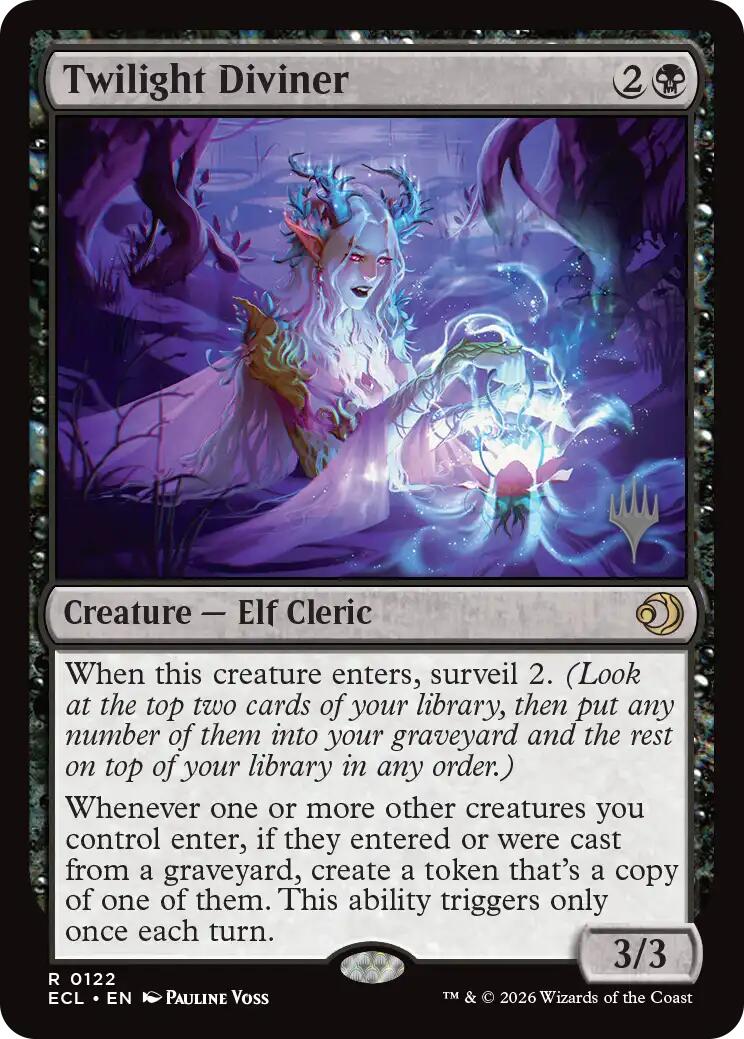 Twilight Diviner [Lorwyn Eclipsed Promos] | Good Games Morley