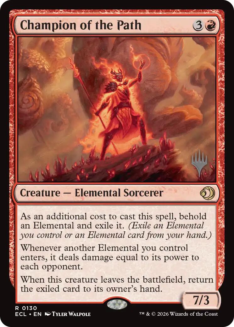 Champion of the Path [Lorwyn Eclipsed Promos] | Good Games Morley