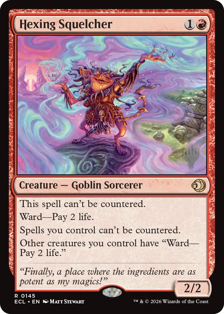 Hexing Squelcher [Lorwyn Eclipsed Promos] | Good Games Morley