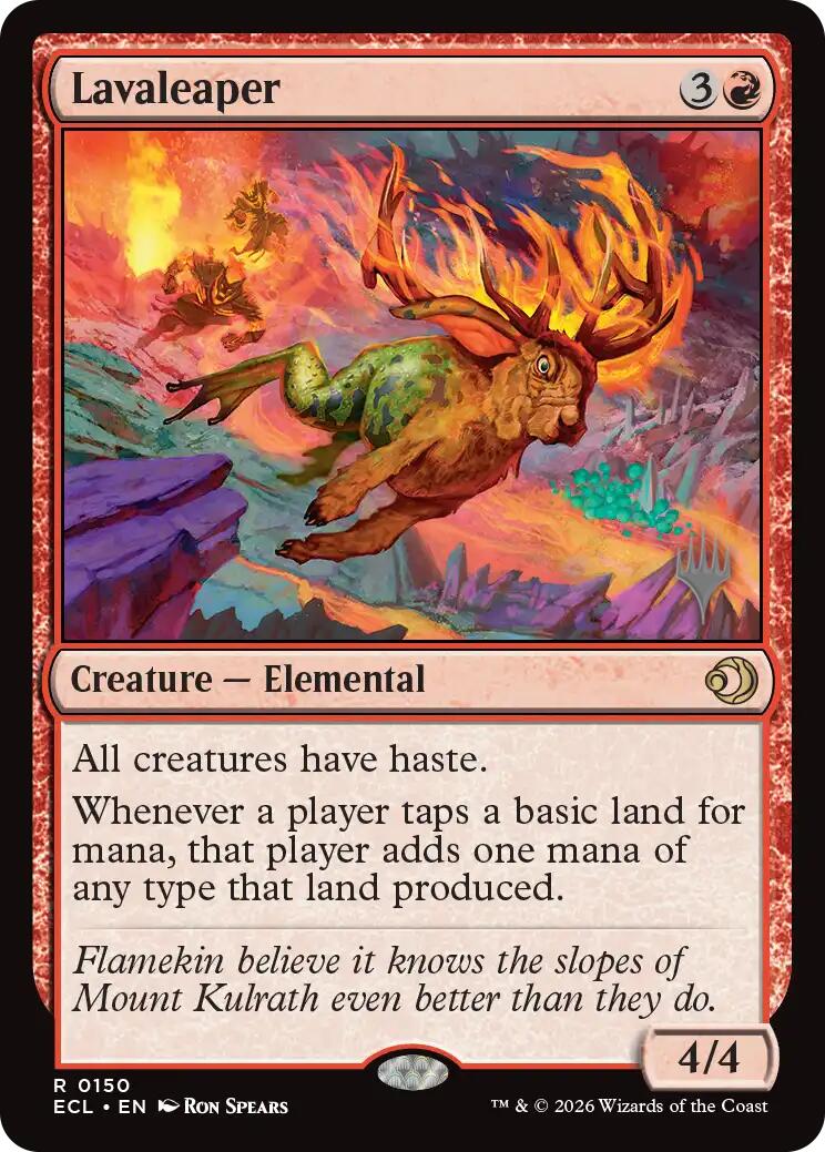 Lavaleaper [Lorwyn Eclipsed Promos] | Good Games Morley