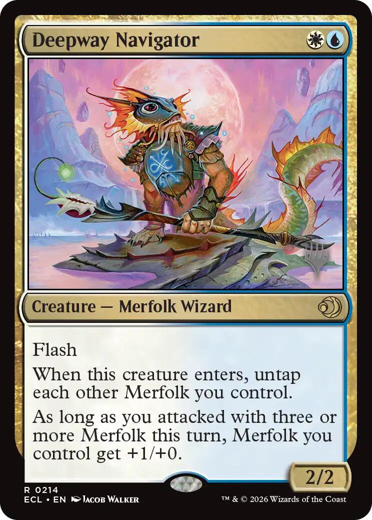 Deepway Navigator [Lorwyn Eclipsed Promos] | Good Games Morley