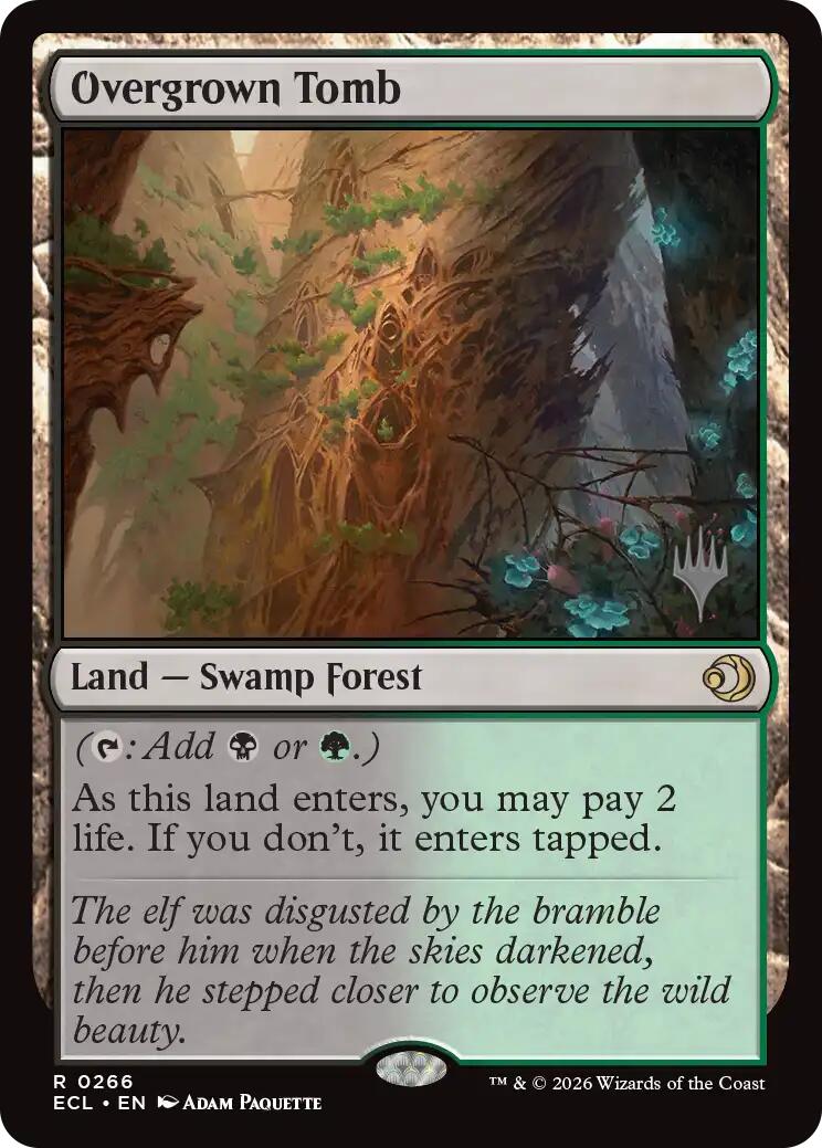 Overgrown Tomb [Lorwyn Eclipsed Promos] | Good Games Morley