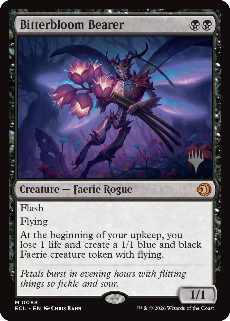 Bitterbloom Bearer [Lorwyn Eclipsed Promos] | Good Games Morley